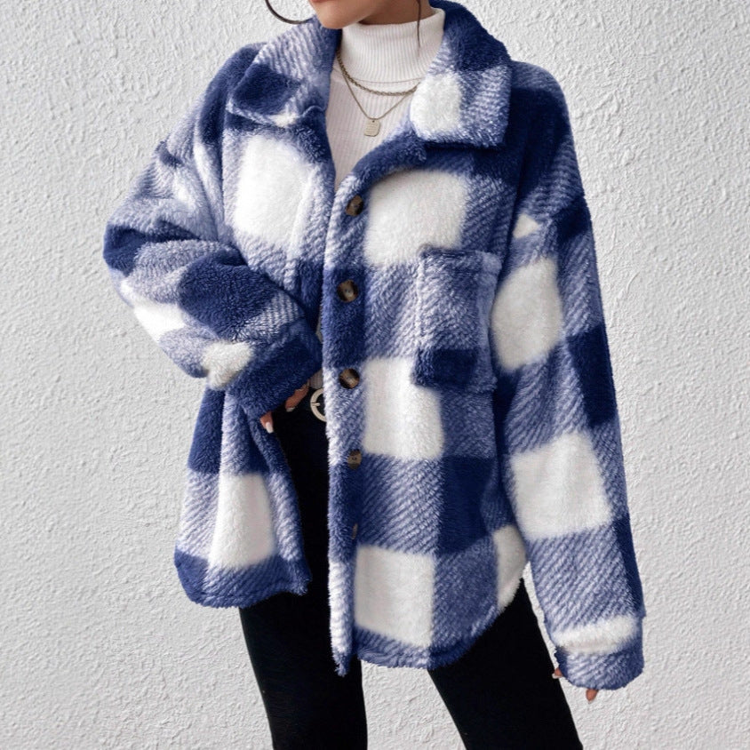 Cozy Winter Button Coat