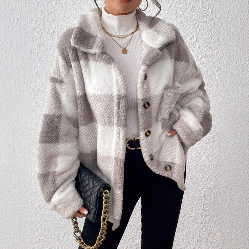 Cozy Winter Button Coat