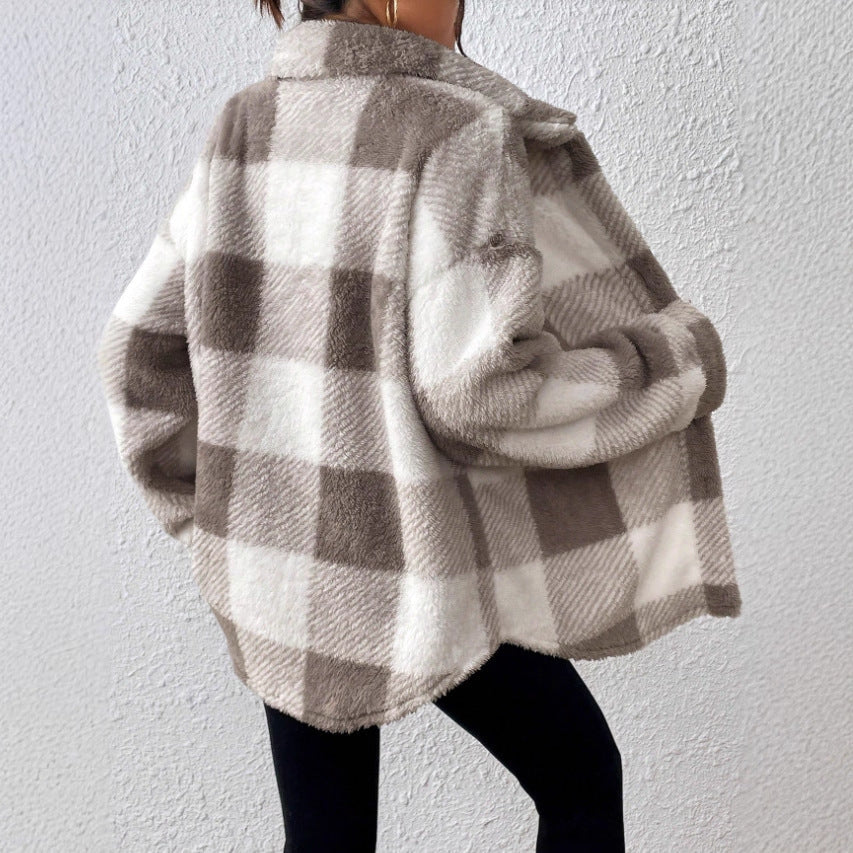 Cozy Winter Button Coat